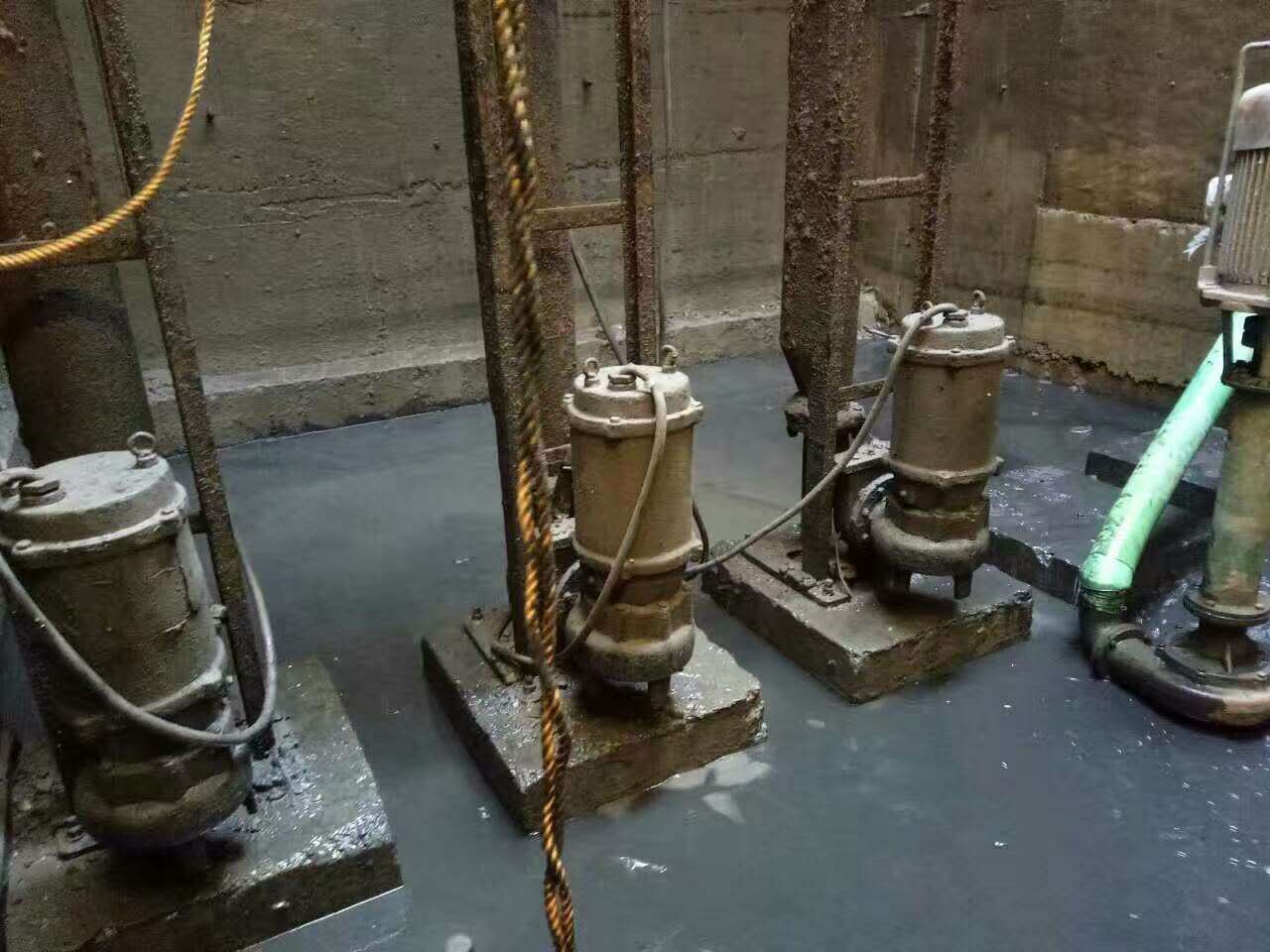 上虞污水池清理